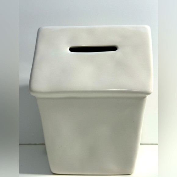 Rae Dunn White 'Dream Big' House Decor Piggy Bank - Picture 7 of 10